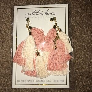 Ettika Day dreamer tassel earrings